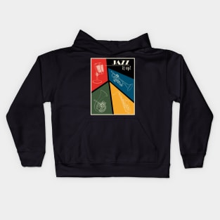 Jazz It Up! - Poster Kids Hoodie